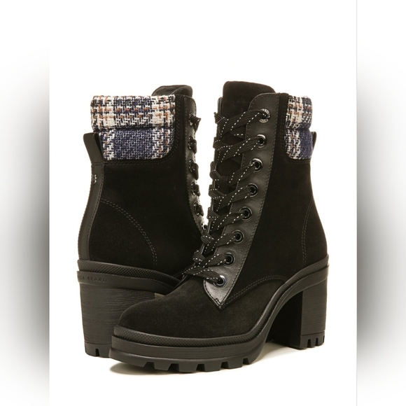 Veronica Beard Shoes - NWOT Veronica Beard Westport Water Resistant Black Suede Boots - Size 10